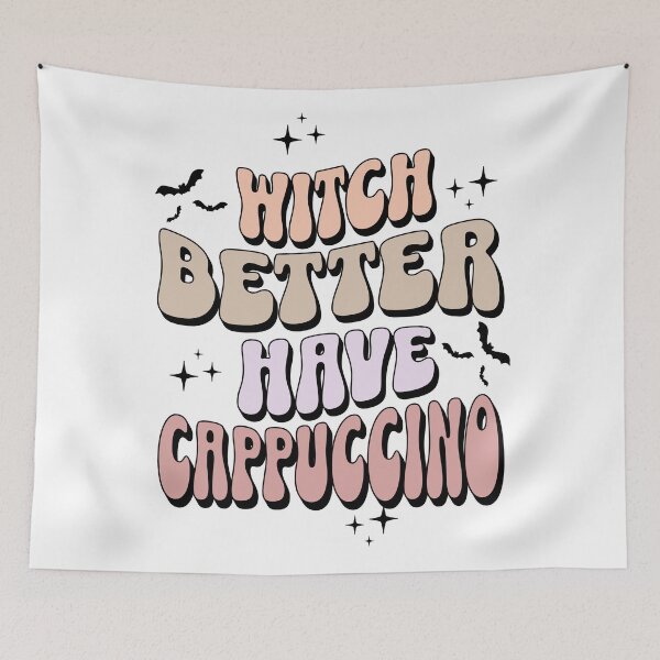 Item preview, "Witch Better Have Cappuccino" - Halloween Treat Tee for Moms designed and sold by WildWoodWaver.