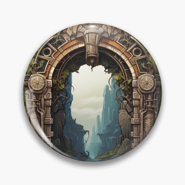 Item preview, Dwarf Nature Gate designed and sold by StickerBlastUS.
