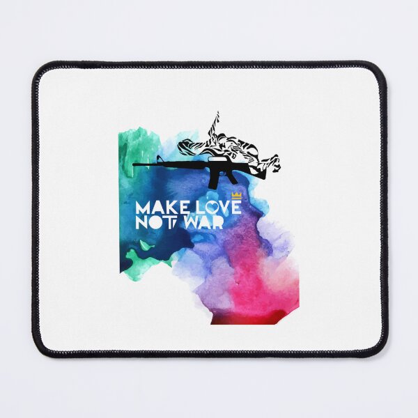 Item preview, Make Love Not War M16 designed and sold by HarmonyShirt.