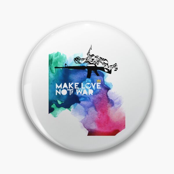 Item preview, Make Love Not War M16 designed and sold by HarmonyShirt.
