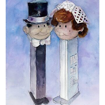 Imagen de la obra Pareja Pez - Regalo de boda perfecto de americ-alouis