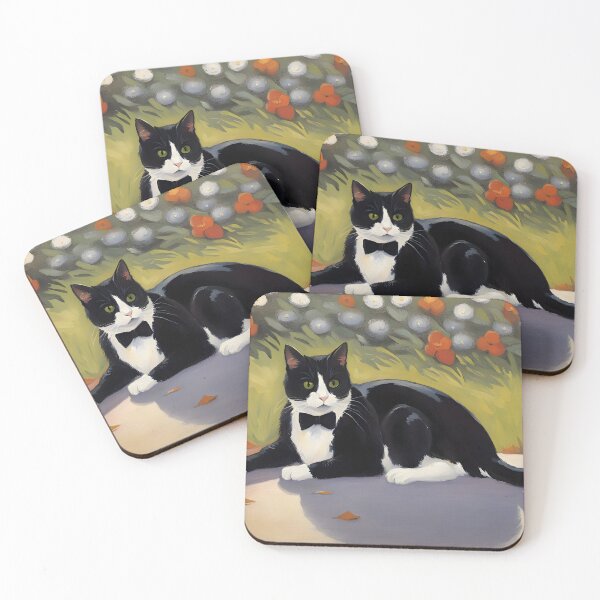 Item preview, Tuxedo cat designed and sold by Uspekh20.