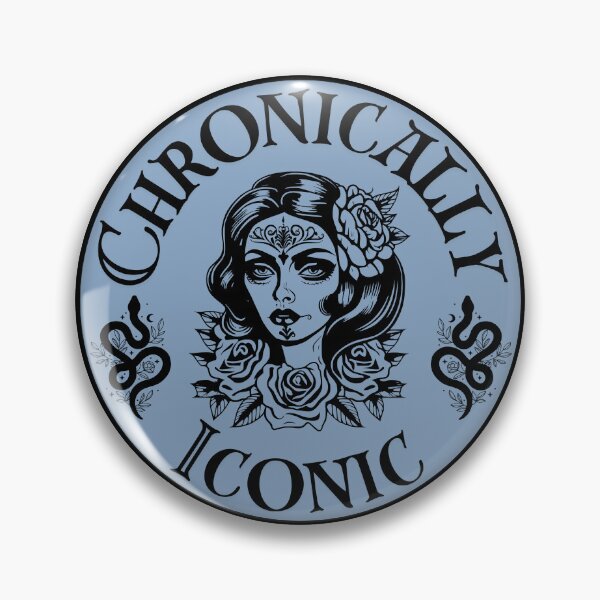Item preview, Chronically Iconic Blue designed and sold by Madeleine39.