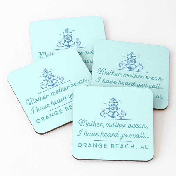 Item preview, Orange Beach Alabama Mother Ocean Design designed and sold by Futurebeachbum.