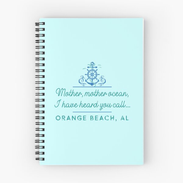 Item preview, Orange Beach Alabama Mother Ocean Design designed and sold by Futurebeachbum.