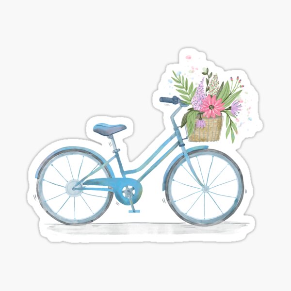 Item preview, Flower Basket Bicycle designed and sold by Matthew Whittaker.