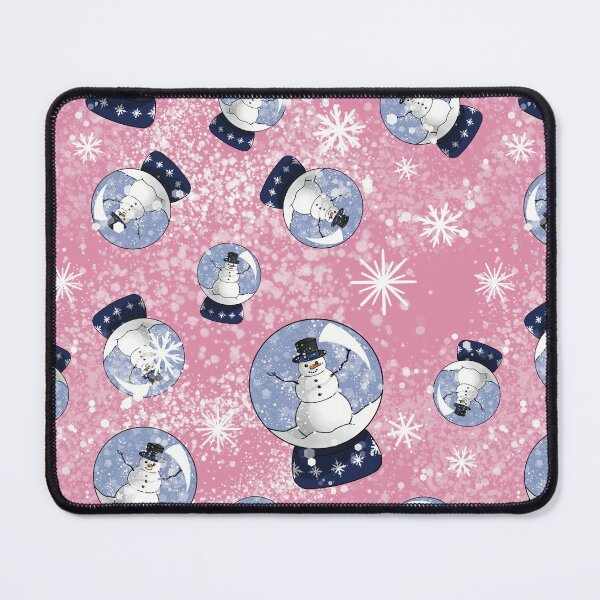 Item preview, Snow Globe Pattern (Pink) designed and sold by honeybeepaper.