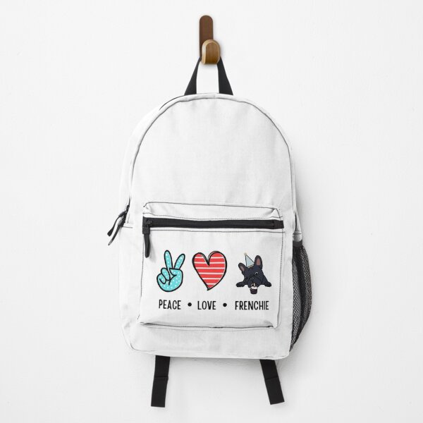 Item preview, Peace Love Frenchie for French Bulldog Parents designed and sold by ItalianBoogers.