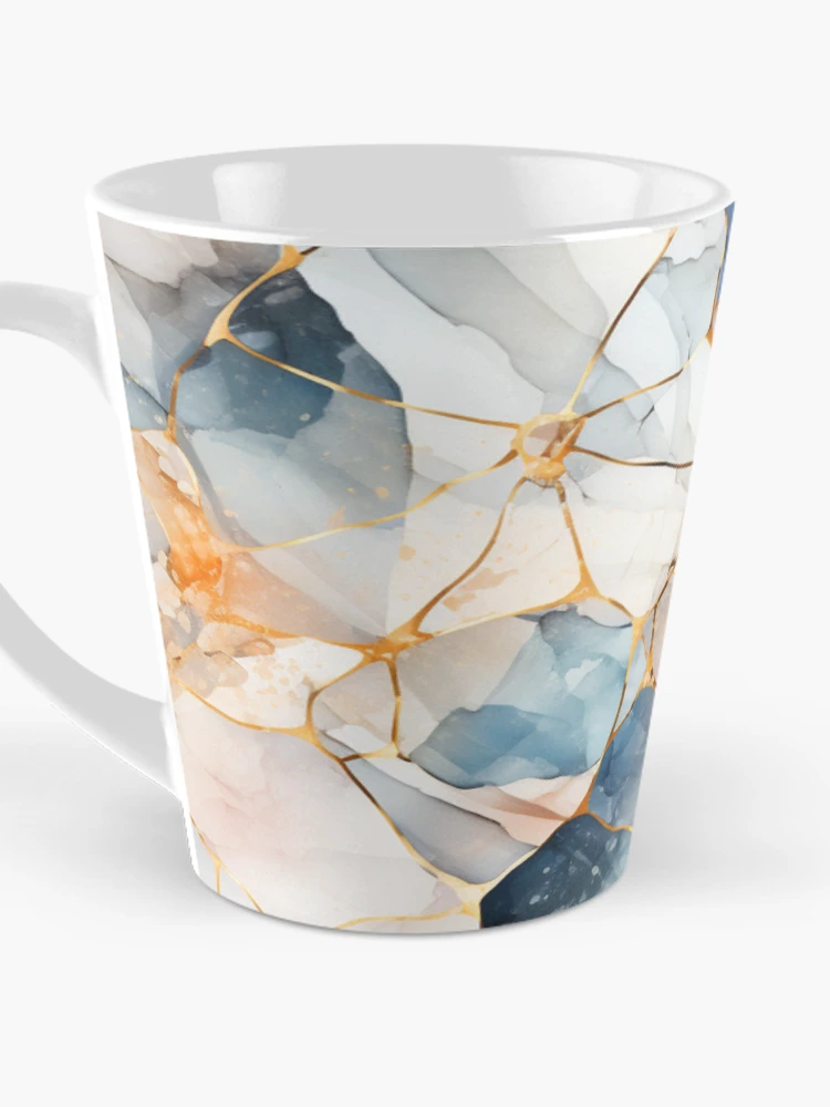 Thumbnail 3 of 4, Coffee Mug, Abstract marble pattern designed and sold by SmileshareShop.