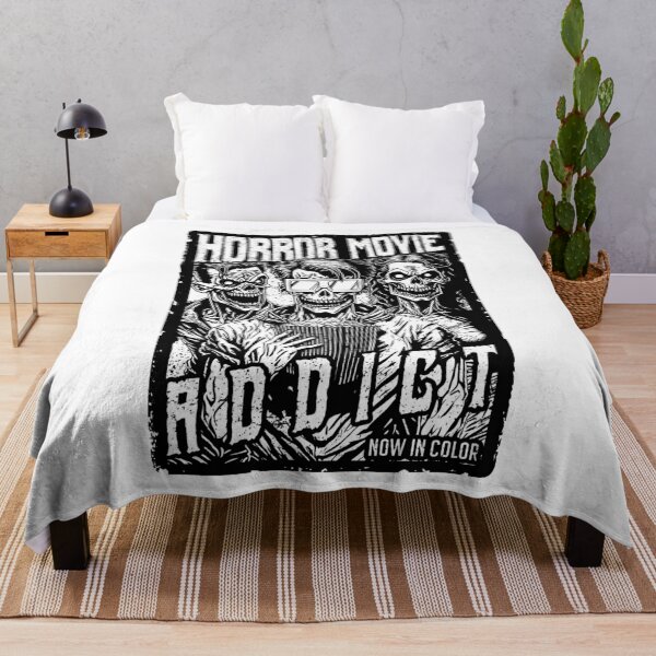 Item preview, Horror Movie Addict Halloween Funny Retro Zombie Movies Fan designed and sold by GrandeDuc.