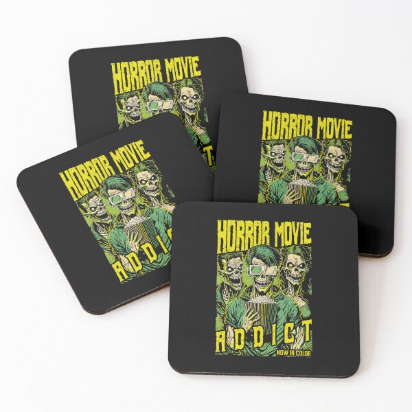 Item preview, Horror Movie Addict Halloween Funny Retro Zombie Movies Fan designed and sold by GrandeDuc.