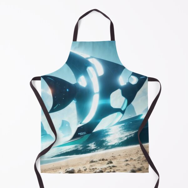 Item preview, Tropical Paradise (Futuristic Angelfish Design) designed and sold by Tavo04rodriguez.