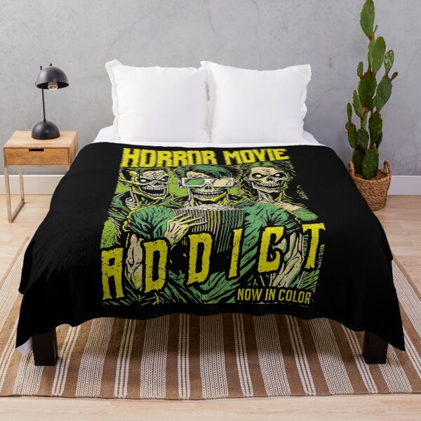 Item preview, Horror Movie Addict Halloween Funny Retro Zombie Movies Fan designed and sold by GrandeDuc.