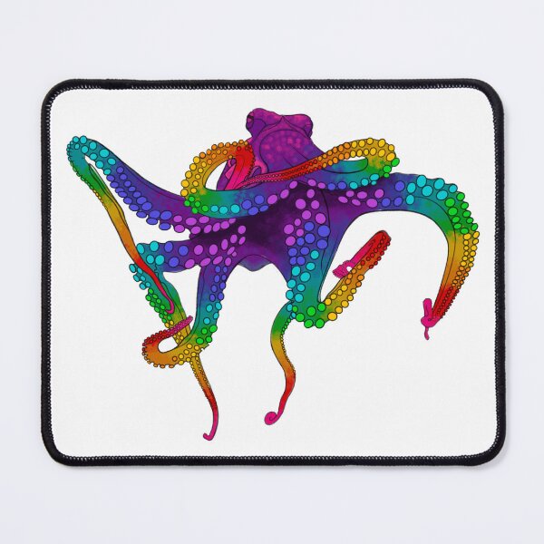 Item preview, Rainbow Octopus designed and sold by CedarColor.