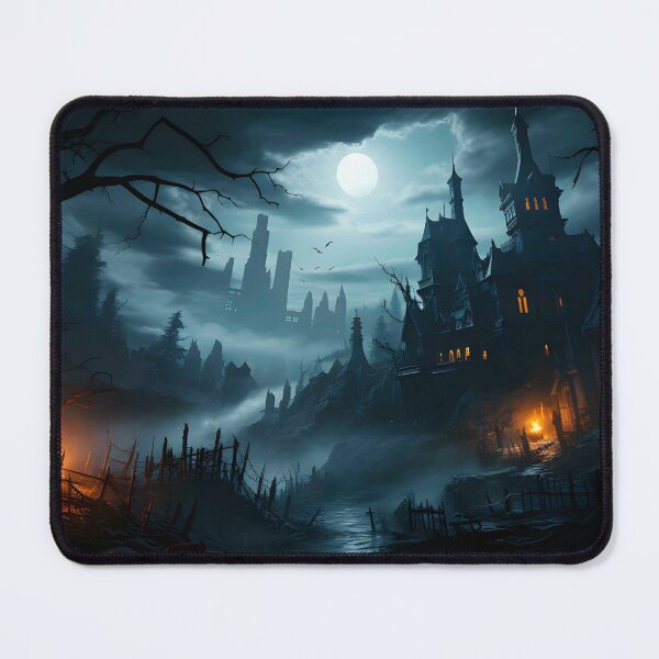 Item preview, Halloween Vampire Castle designed and sold by TheFullFantasy.