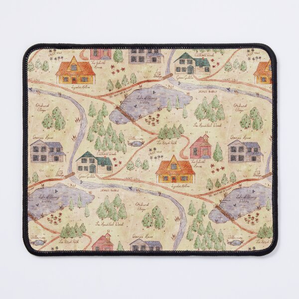 Item preview, Anne of Green Gables Map of Avonlea designed and sold by RebeccaFlaherty.
