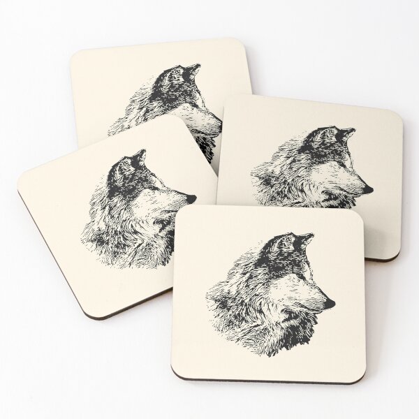 Item preview, Wolf portrait designed and sold by Guardi71.