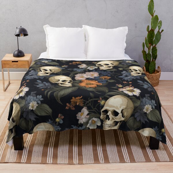 Item preview, Pretty Skulls Pattern 2 designed and sold by BOYWANDER67.