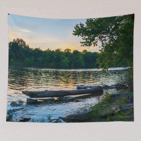 Item preview, River Sunset designed and sold by TinyDinoDesigns.