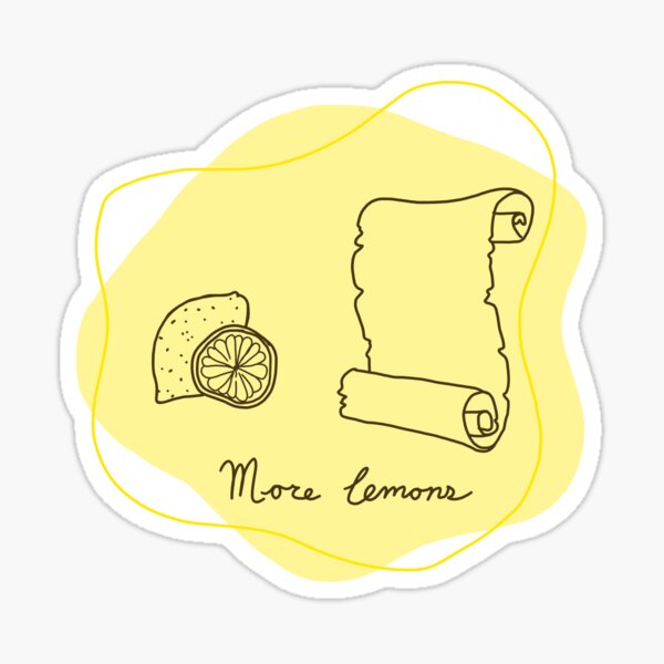 Item preview, More Lemons designed and sold by DreamerJournal.