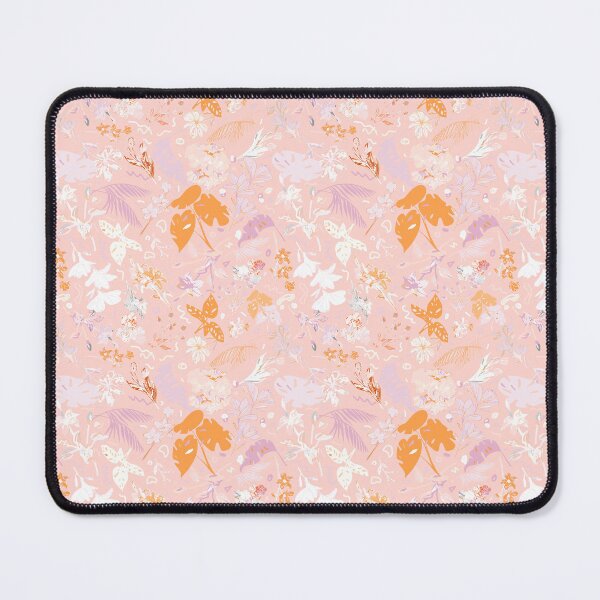 Item preview, Pink Botanical Floral: White, Purple, Orange designed and sold by ara-designs.