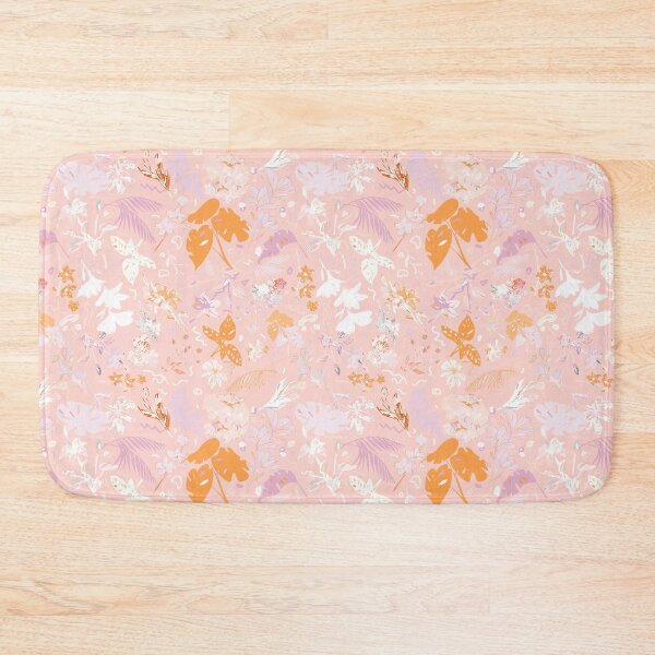 Item preview, Pink Botanical Floral: White, Purple, Orange designed and sold by ara-designs.