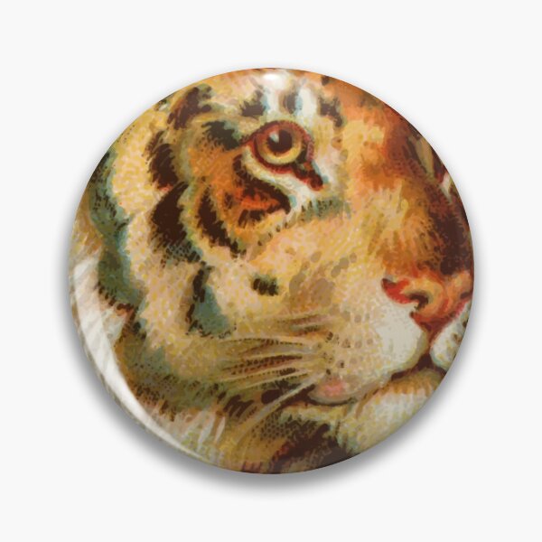 Item preview, Yellow Tiger Portrait designed and sold by Sunflower5576.