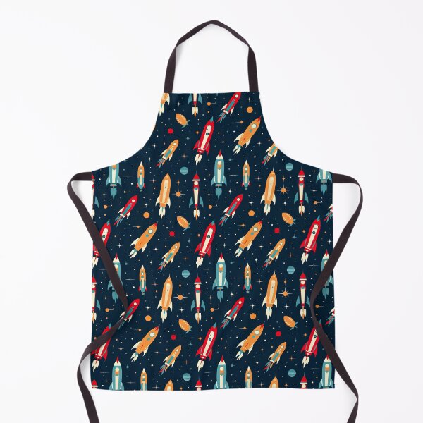 Item preview, Galactic Glam: Cute Toy Spaceship Pattern designed and sold by Digi-Artsy.
