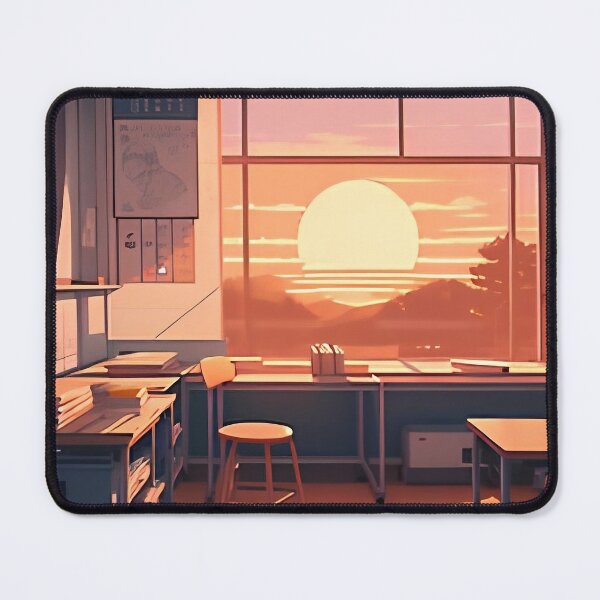 Item preview, classroom at sunset designed and sold by The7Hive.
