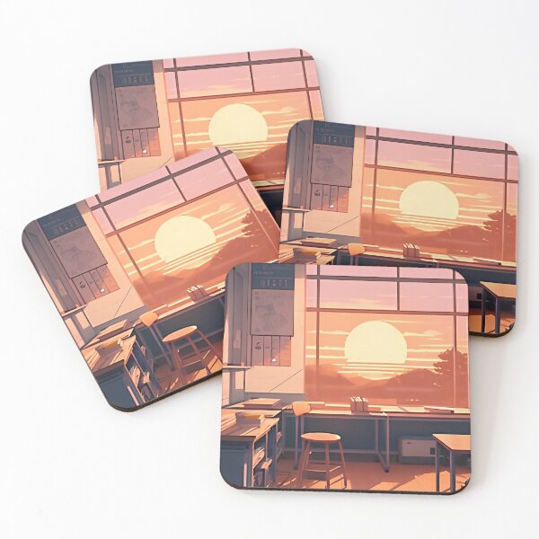 Item preview, classroom at sunset designed and sold by The7Hive.
