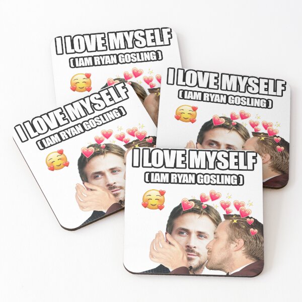 Item preview, I Love myself Ryan gosling designed and sold by sathyaart.