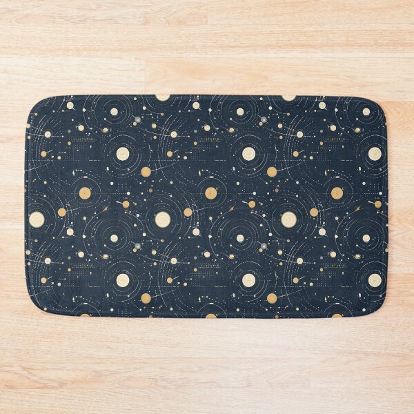 Item preview, Galactic Glam: Star Map Pattern designed and sold by Digi-Artsy.