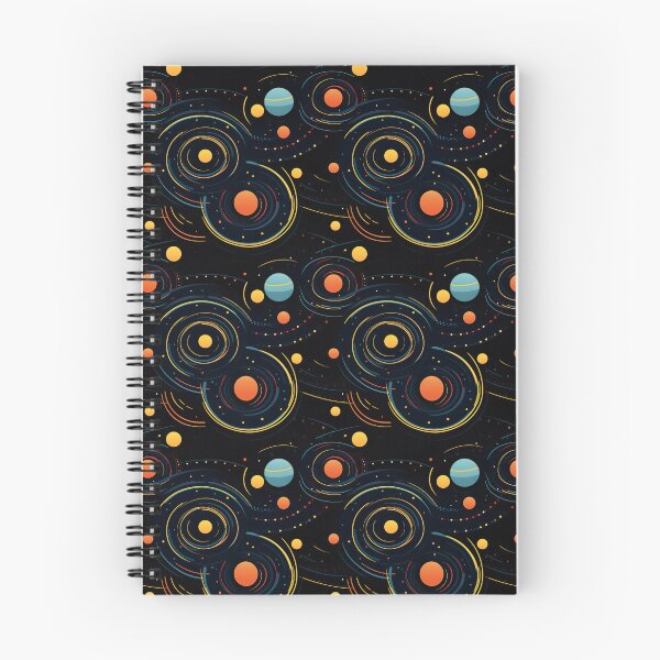 Item preview, Galactic Glam: Planetary Rings Pattern designed and sold by Digi-Artsy.