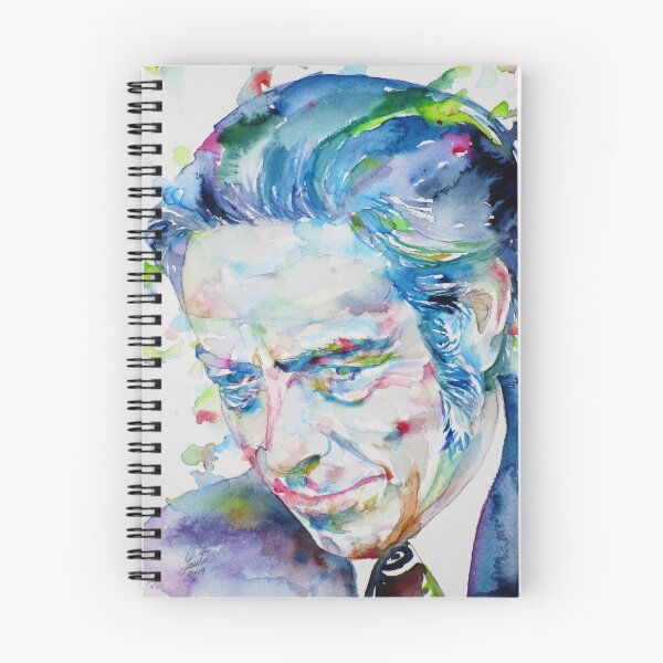 Item preview, ALAN WATTS - watercolor portrait.7 designed and sold by lautir.