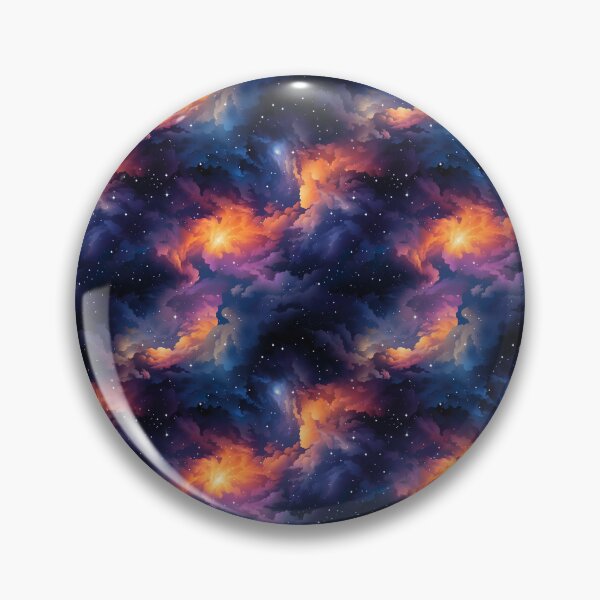 Item preview, Galactic Glam: Glowing Space Clouds Pattern designed and sold by Digi-Artsy.
