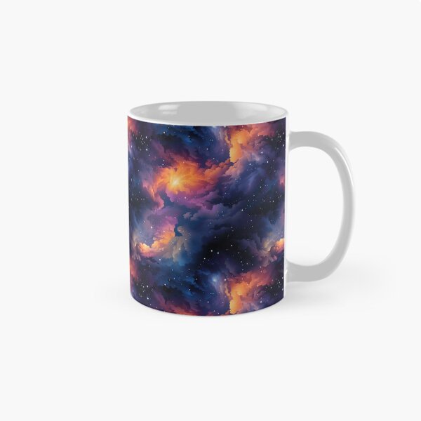 Item preview, Galactic Glam: Glowing Space Clouds Pattern designed and sold by Digi-Artsy.