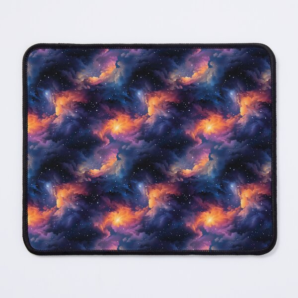 Item preview, Galactic Glam: Glowing Space Clouds Pattern designed and sold by Digi-Artsy.