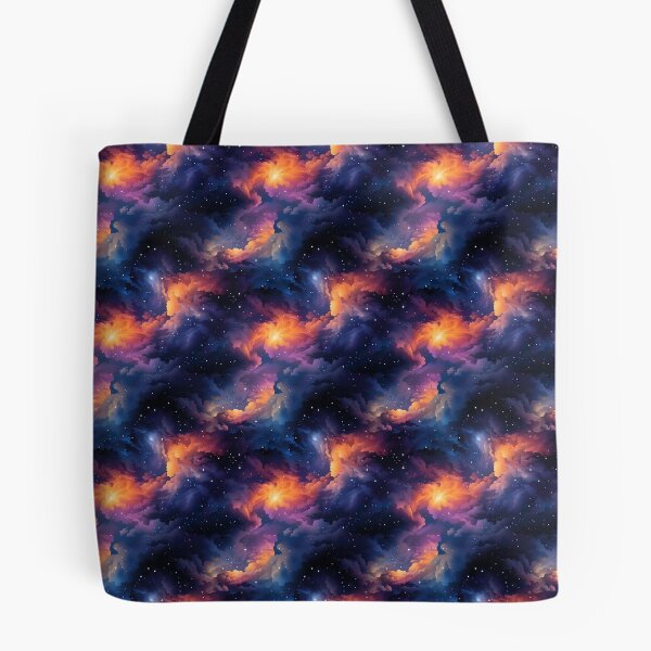 Item preview, Galactic Glam: Glowing Space Clouds Pattern designed and sold by Digi-Artsy.