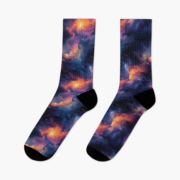 Item preview, Galactic Glam: Glowing Space Clouds Pattern designed and sold by Digi-Artsy.