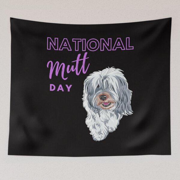 Item preview, National Mutt Day designed and sold by Simo0455.