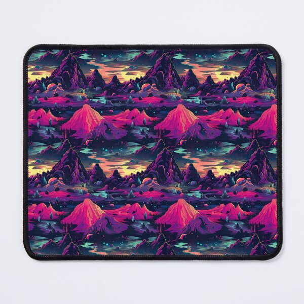 Item preview, Galactic Glam: Alien Landscape Pattern designed and sold by Digi-Artsy.