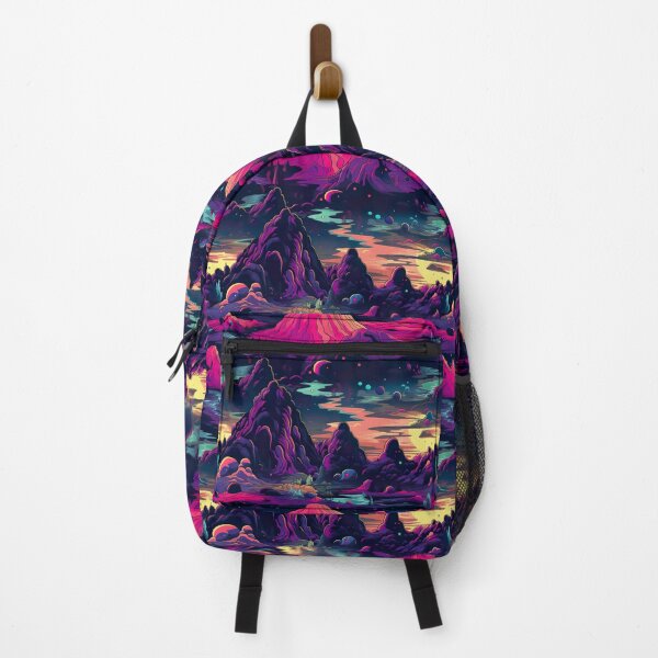 Item preview, Galactic Glam: Alien Landscape Pattern designed and sold by Digi-Artsy.