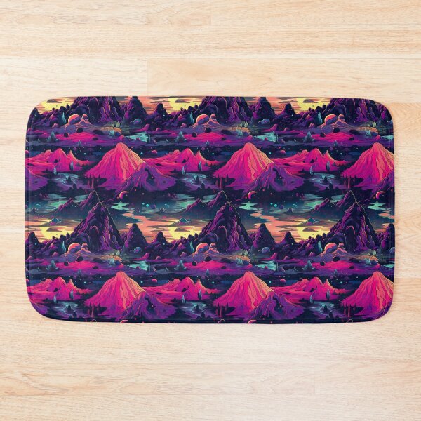 Item preview, Galactic Glam: Alien Landscape Pattern designed and sold by Digi-Artsy.