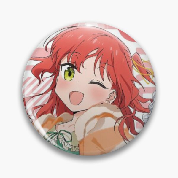 Bocchi the Rock Anime Characters Red Haired Girl Ikuyo Kita Pfp in  Minimalist Vector Art (Transparent) - Bocchi The Rock - Pin