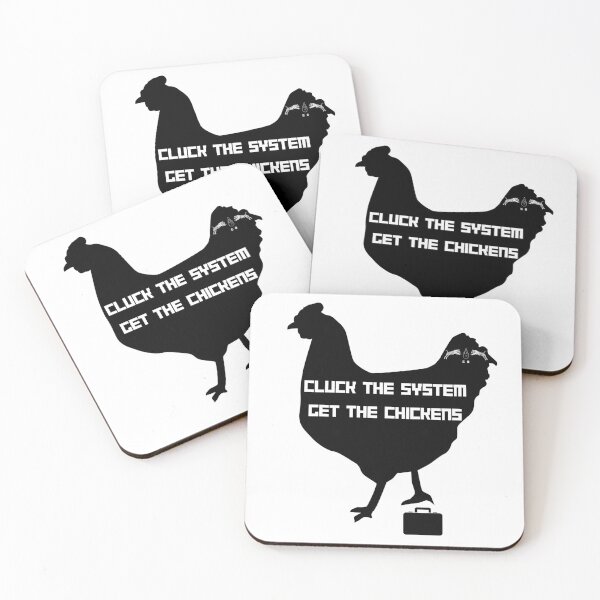 Item preview, Cluck the System Get the Chickens designed and sold by Ginette Torres Bernardini.
