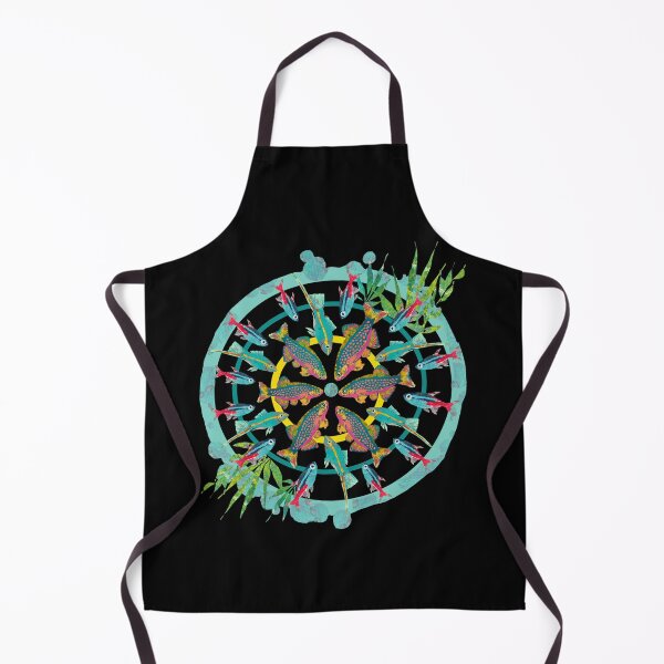 Item preview, Tropical Fish Mandala Circle Design  designed and sold by ginaisarty.