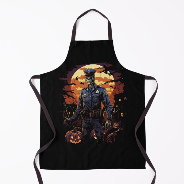 Item preview, Creepy Zombie Cop Undead Police Halloween Officer designed and sold by NoLimit-Merica.