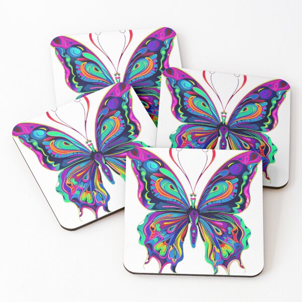 Item preview, Butterfly Psychedelic Groovy designed and sold by kentHdesigns.