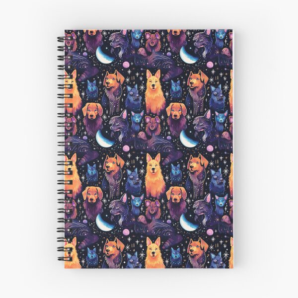Item preview, Galactic Glam: Cosmic Dogs Pattern designed and sold by Digi-Artsy.