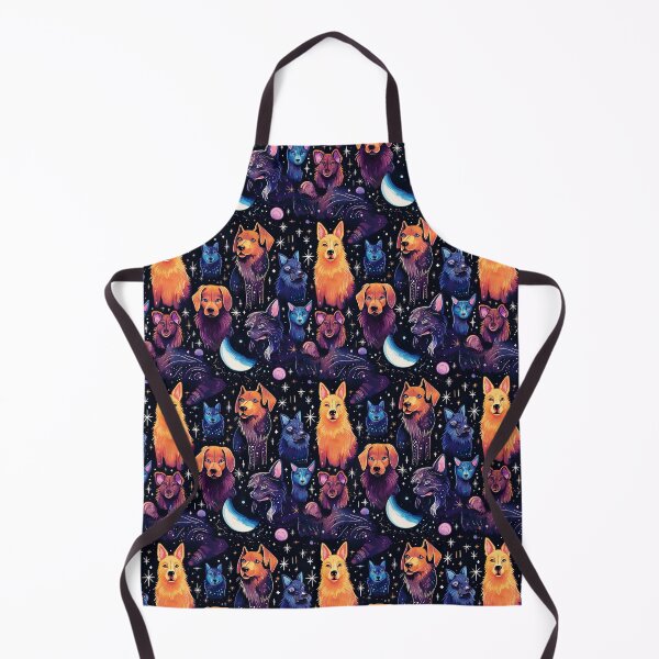 Item preview, Galactic Glam: Cosmic Dogs Pattern designed and sold by Digi-Artsy.